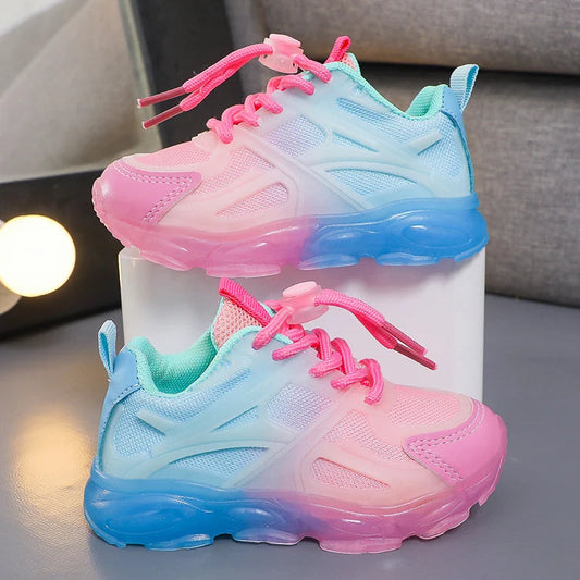 Children Boys And Girls Mesh Breathable Shoes Comfortable Casual Walking Lightweight Sneakers For Kids SHOWLU FASHION STORE