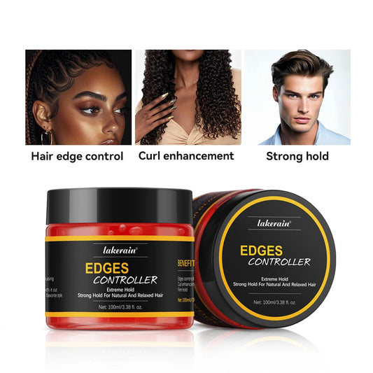 Edge Control Strong Hold Hair Gel Thick Edges Styling Gel Non-Greasy Non-Flaking No White Cast Long Lasting Supports All Hair Ty SHOWLU FASHION STORE