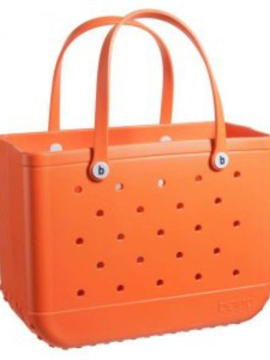 Beach Bag Satchel Shopping Bag Pet Basket Shoulder Outdoor Eva Pure Color Hole Bag Bogg American Jelly Fashion - SHOWLU FASHION STORE