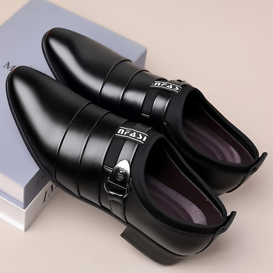 New Korean Version Men's Business Formal Shoes - Large Size Pointed Toe Casual Shoes 2024 SHOWLU FASHION STORE