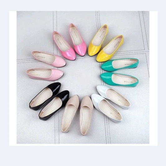 Flower Heel Transparent Women's Shoes New Summer Sandals Women's Mid Heel Slippers Chunky Heel Slip - on Patent Leather Sandals Women's Slippers - SHOWLU FASHION STORE