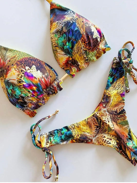 Showlu Fashion Store 0 RUOTONGSEPT Exquisite Sports Bikini Set