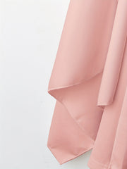 [Elegant Dress] Elegant Apricot Women's A-Line Dress | Puff Sleeve, Adjustable Waist Belt, Round Neck, Knee-Length, Machine Washable - Spring/Fall Casual to Semi-Formal Outfit