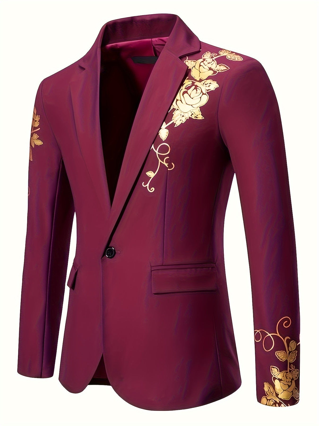 [Men's Gilded Business Suit Jacket] Foreign Trade Men's Gilded Business Suit Jacket SHOWLU FASHION STORE