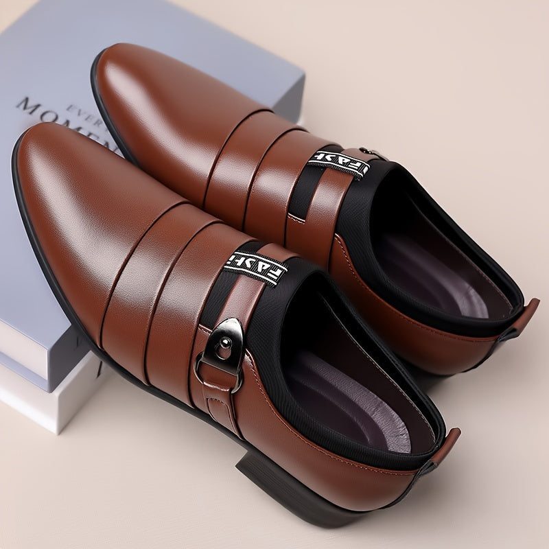 New Korean Version Men's Business Formal Shoes - Large Size Pointed Toe Casual Shoes 2024 SHOWLU FASHION STORE