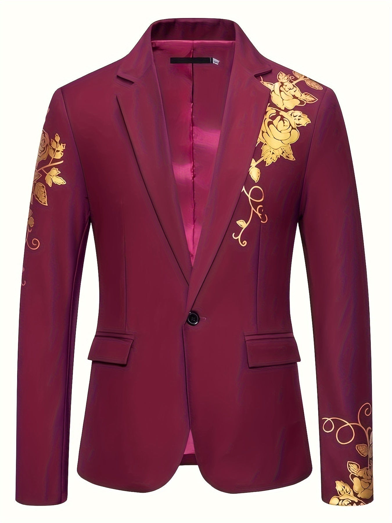 [Men's Gilded Business Suit Jacket] Foreign Trade Men's Gilded Business Suit Jacket SHOWLU FASHION STORE