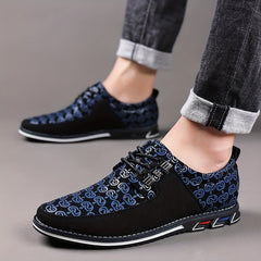 Men's Fashion Lace-up Dress Shoes, Non-slip Casual Shoes SHOWLU FASHION STORE
