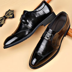 [Classic Men's Loafers] Modern Classic Men's Loafers - Lace-up Oxfords for Formal Casual Business Wedding Work SHOWLU FASHION STORE
