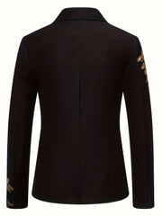 [Men's Gilded Business Suit Jacket] Foreign Trade Men's Gilded Business Suit Jacket SHOWLU FASHION STORE