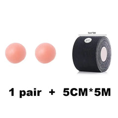 Anel Demosthene General Store 0 Group 7 / One Size 1 Roll 5M Women Breast Nipple Covers Push Up Bra Body Invisible Breast Lift Tape Adhesive Bras Intimates Sexy Bralette Pasties