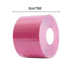 Anel Demosthene General Store 0 rose red l / One Size 1 Roll 5M Women Breast Nipple Covers Push Up Bra Body Invisible Breast Lift Tape Adhesive Bras Intimates Sexy Bralette Pasties