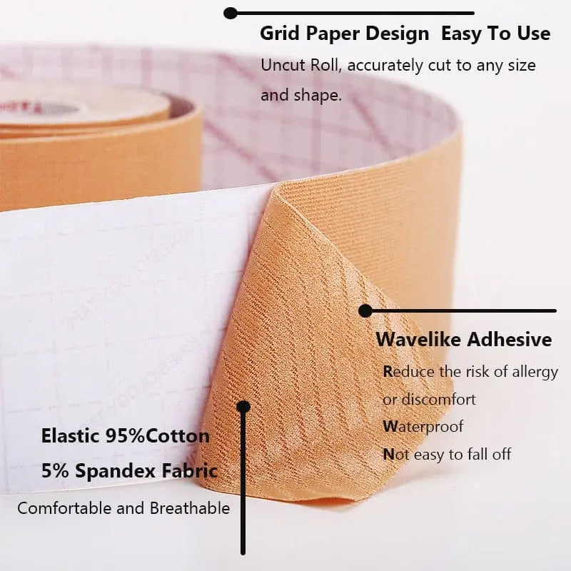 Anel Demosthene General Store 0 1 Roll 5M Women Breast Nipple Covers Push Up Bra Body Invisible Breast Lift Tape Adhesive Bras Intimates Sexy Bralette Pasties