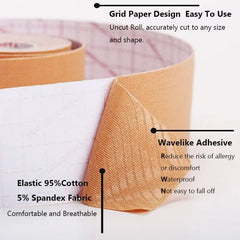 Anel Demosthene General Store 0 1 Roll 5M Women Breast Nipple Covers Push Up Bra Body Invisible Breast Lift Tape Adhesive Bras Intimates Sexy Bralette Pasties