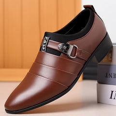 New Korean Version Men's Business Formal Shoes - Large Size Pointed Toe Casual Shoes 2024 SHOWLU FASHION STORE