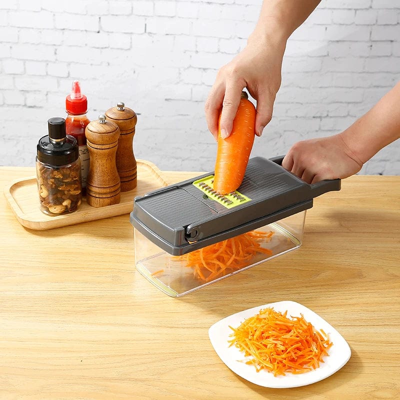 14/16 in 1 Multifunctional Vegetable Chopper Onion Chopper Handle Food Grate Food Chopper Kitchen Vegetable Slicer Dicer Cut - SHOWLU FASHION STORE