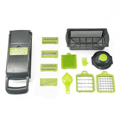 14/16 in 1 Multifunctional Vegetable Chopper Onion Chopper Handle Food Grate Food Chopper Kitchen Vegetable Slicer Dicer Cut - SHOWLU FASHION STORE