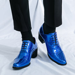 Elegant Men's British-Style Faux Loafers - Perfect for Weddings, Parties & Formal Events SHOWLU FASHION STORE
