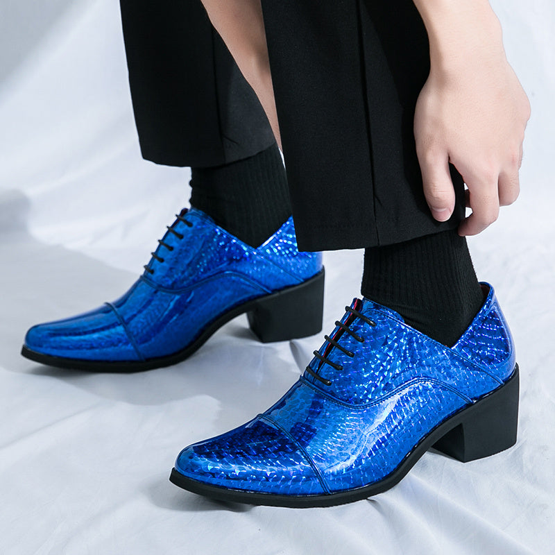 Elegant Men's British-Style Faux Loafers - Perfect for Weddings, Parties & Formal Events SHOWLU FASHION STORE