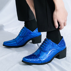 Elegant Men's British-Style Faux Loafers - Perfect for Weddings, Parties & Formal Events SHOWLU FASHION STORE