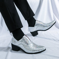 Elegant Men's British-Style Faux Loafers - Perfect for Weddings, Parties & Formal Events SHOWLU FASHION STORE