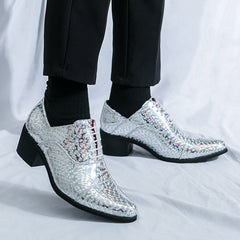 Elegant Men's British-Style Faux Loafers - Perfect for Weddings, Parties & Formal Events SHOWLU FASHION STORE