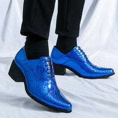 Elegant Men's British-Style Faux Loafers - Perfect for Weddings, Parties & Formal Events SHOWLU FASHION STORE