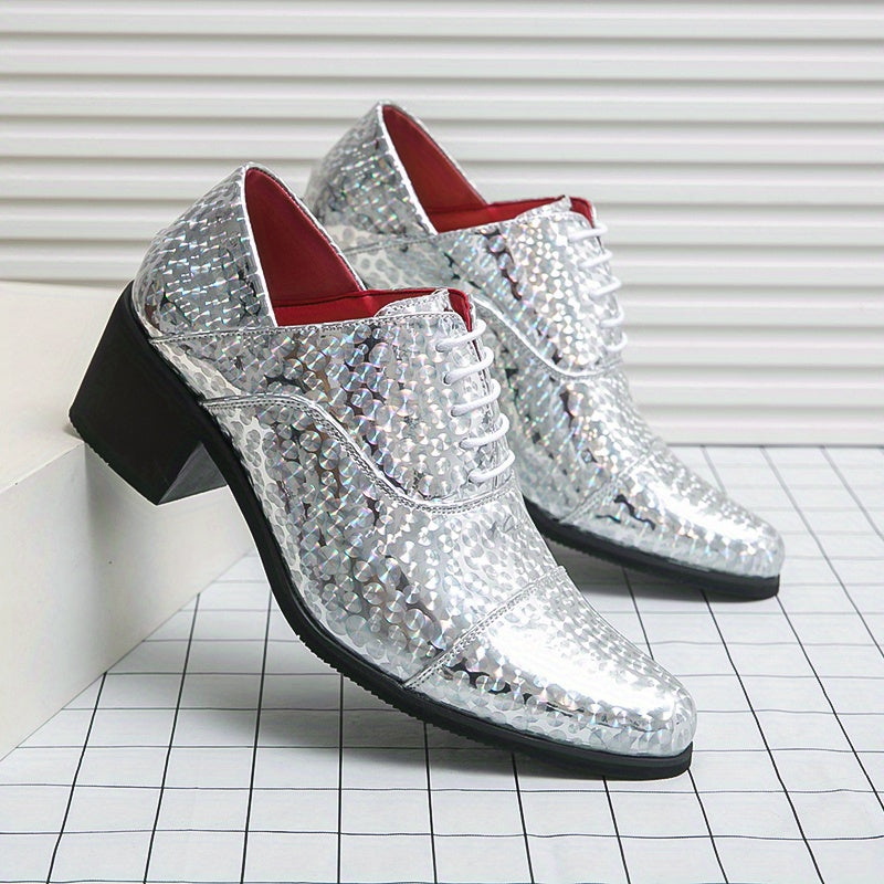 Elegant Men's British-Style Faux Loafers - Perfect for Weddings, Parties & Formal Events SHOWLU FASHION STORE