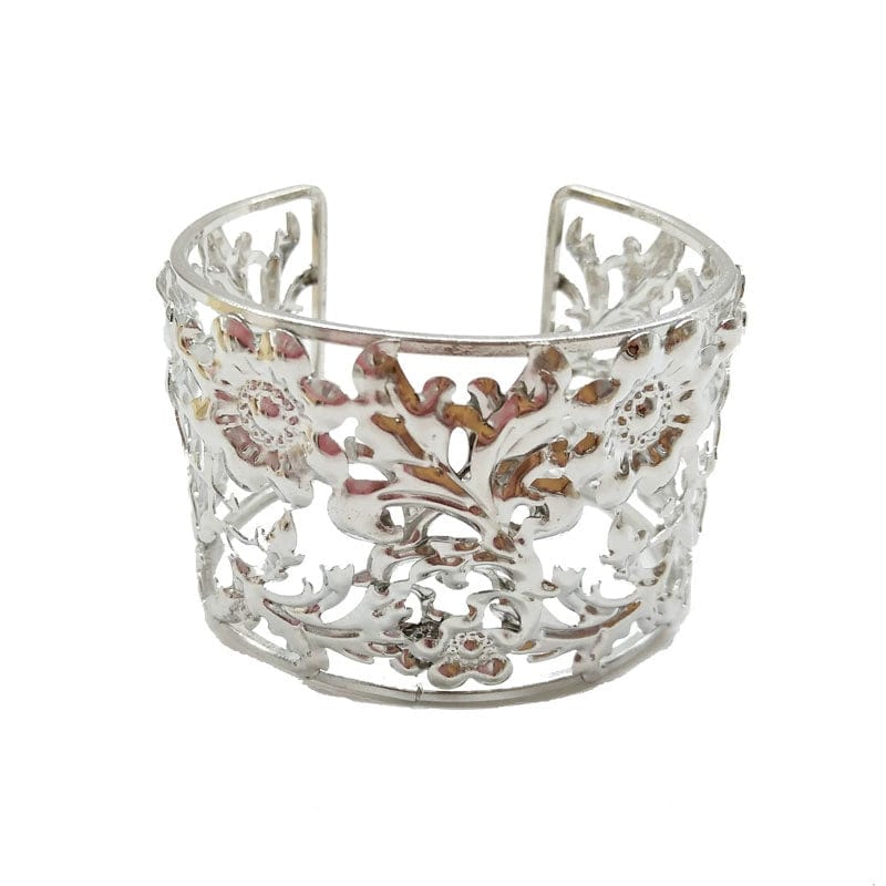 18K Metal Hollow Wide European and American Personalized Women's Opening - SHOWLU FASHION STORE