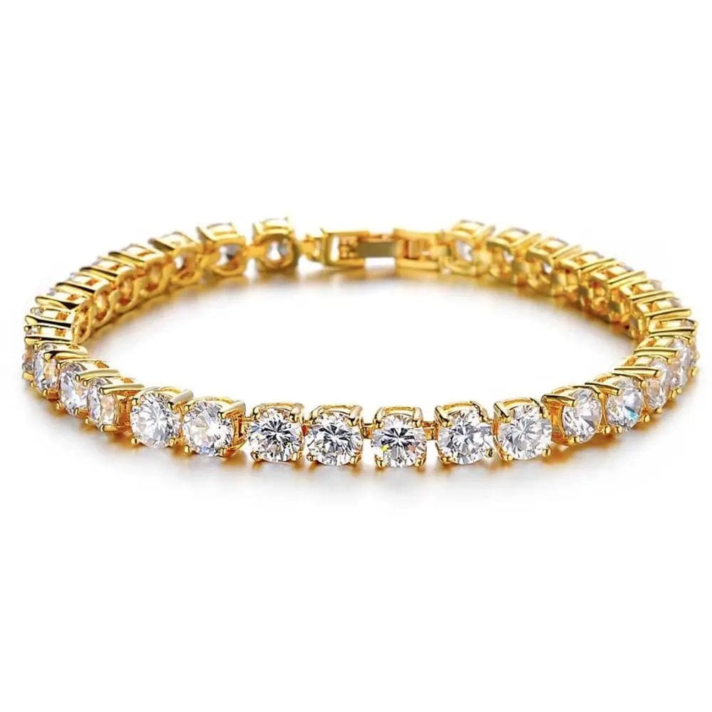 1pc Fashion Hand Chain Crystal Stretch Shine Bracelets For Women Couple Charm Austria Crystal Cuff Bangles Wedding Jewelry - SHOWLU FASHION STORE