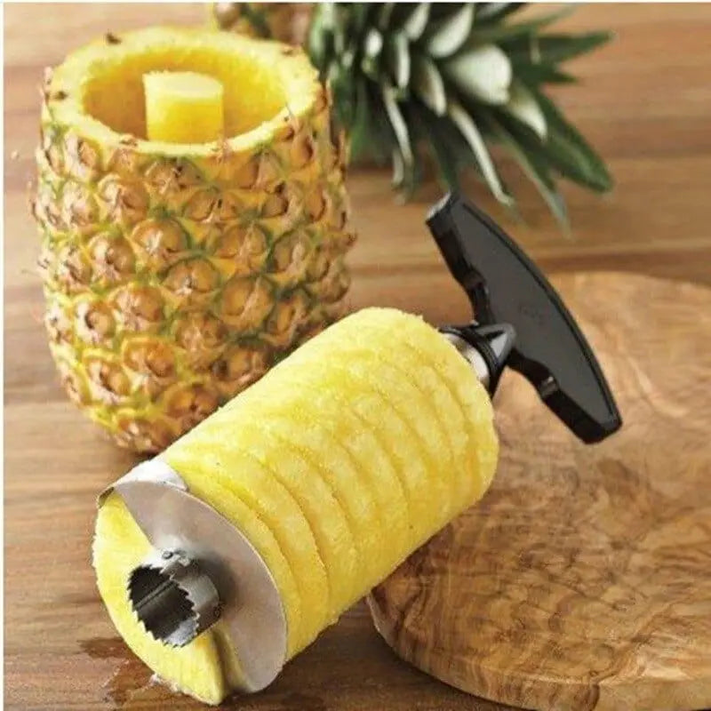 Showlu Fashion Store 0 1pcs Pineapple Slicer Peeler Peeler Stainless Steel Fruit Tools Cooking Tools Kitchen Accessories Kitchen Gadgets