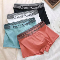 1Pcs Boxer Shorts Men's Underwear Sexy Panties Cotton Comfortable and Soft Underpants Male Boxers U Convex Lingerie Plus Size - SHOWLU FASHION STORE