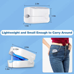 1pcs Effective Rechargeable Nail Fungus Remover Nail Fungus Cleaning Laser Device Repair Damaged Discolored Thick Fingernails - SHOWLU FASHION STORE