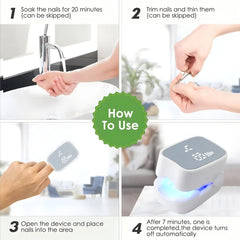 1pcs Effective Rechargeable Nail Fungus Remover Nail Fungus Cleaning Laser Device Repair Damaged Discolored Thick Fingernails - SHOWLU FASHION STORE