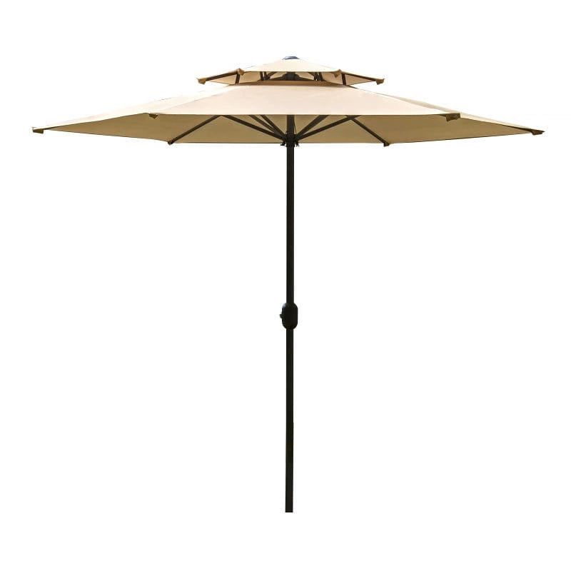 2 M 2.5 M Outdoor Rain - Proof Sunshade Sun - Proof Straight Umbrella Coffee Bar Outdoor Sun Umbrella Terrace Balcony Garden - SHOWLU FASHION STORE