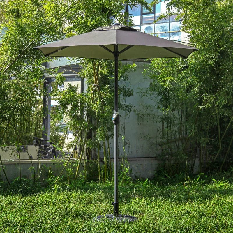 2 M 2.5 M Outdoor Rain - Proof Sunshade Sun - Proof Straight Umbrella Coffee Bar Outdoor Sun Umbrella Terrace Balcony Garden - SHOWLU FASHION STORE