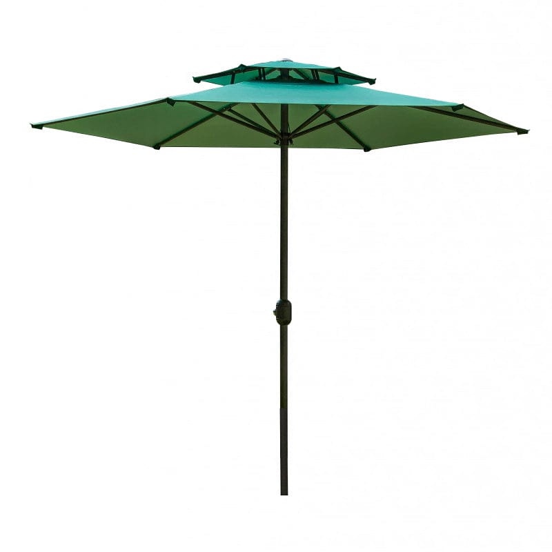 2 M 2.5 M Outdoor Rain - Proof Sunshade Sun - Proof Straight Umbrella Coffee Bar Outdoor Sun Umbrella Terrace Balcony Garden - SHOWLU FASHION STORE