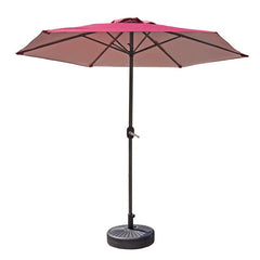 2 M 2.5 M Outdoor Rain - Proof Sunshade Sun - Proof Straight Umbrella Coffee Bar Outdoor Sun Umbrella Terrace Balcony Garden - SHOWLU FASHION STORE
