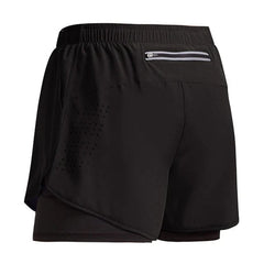 2023 Sport Shorts Men Sportswear Double - deck Training Short Pant Summer 2 In 1 Beach Homme Clothing Jogging Gym Running Shorts - SHOWLU FASHION STORE
