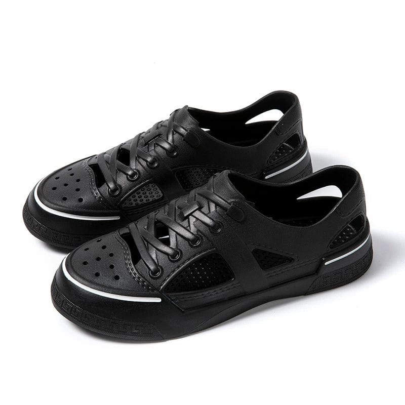 2023 WNC Native Hole Shoes Casual Couple Beach Sandals Closed Toe Wading Breathable White Shoes - SHOWLU FASHION STORE