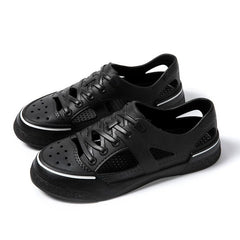 2023 WNC Native Hole Shoes Casual Couple Beach Sandals Closed Toe Wading Breathable White Shoes - SHOWLU FASHION STORE