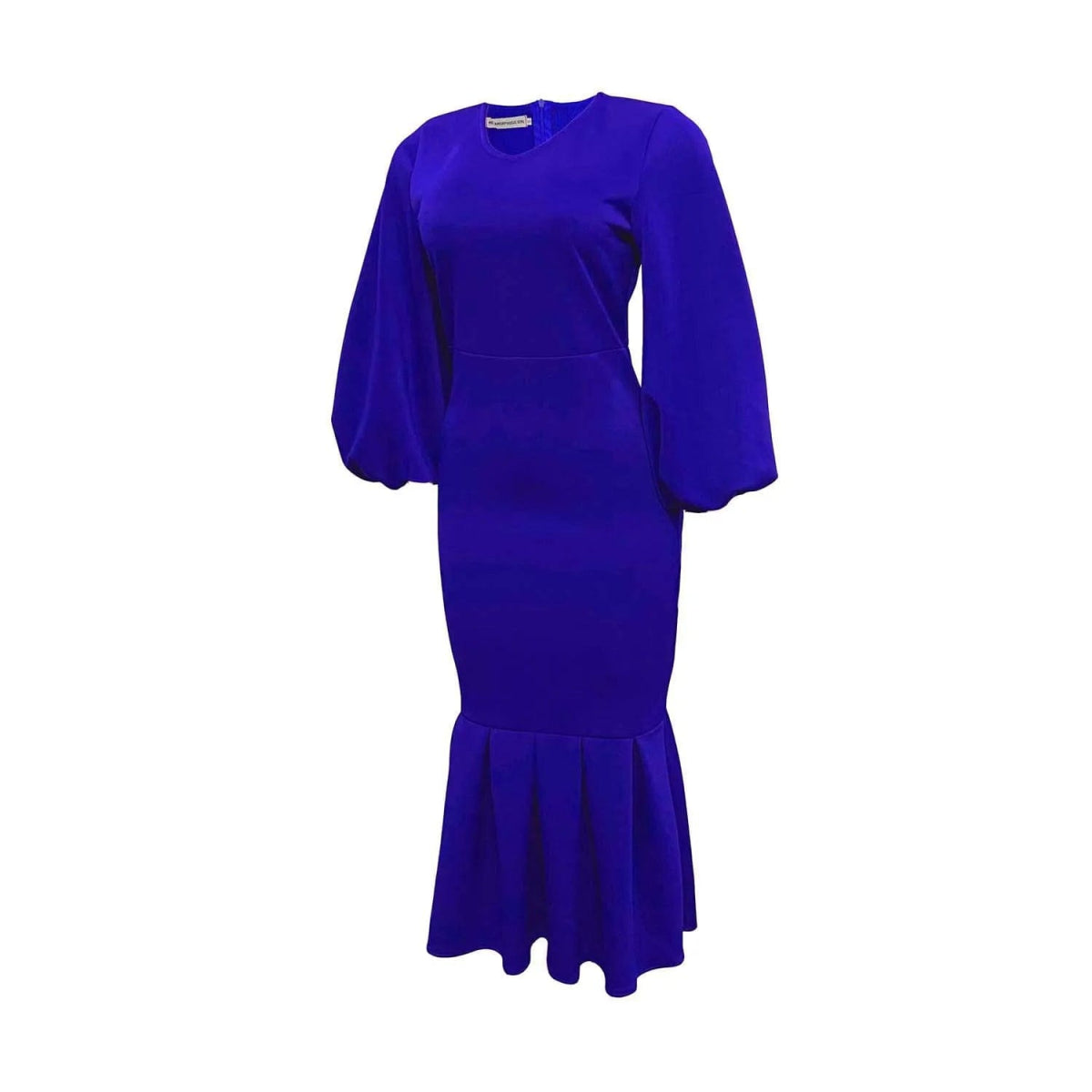 2024 Autumn/Winter New AOMEI Fashion Large V - neck Bubble Long Sleeve Sexy Fishtail Dress Party Club Birthday Evening Dresses - SHOWLU FASHION STORE