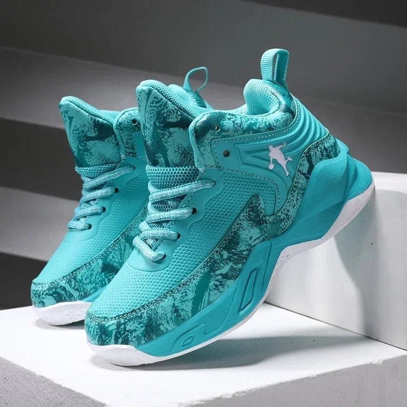 2024 Basketball Shoes for Kids Sneakers New Boys Brand Thick Sole Non - slip Children Sports Shoes Child Boy Basket Trainer Shoes - SHOWLU FASHION STORE