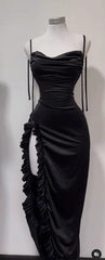 2024 Europe and the United States explosive new cross - border dress summer senior sense Y2K sexy halter Spice Girl dress - SHOWLU FASHION STORE