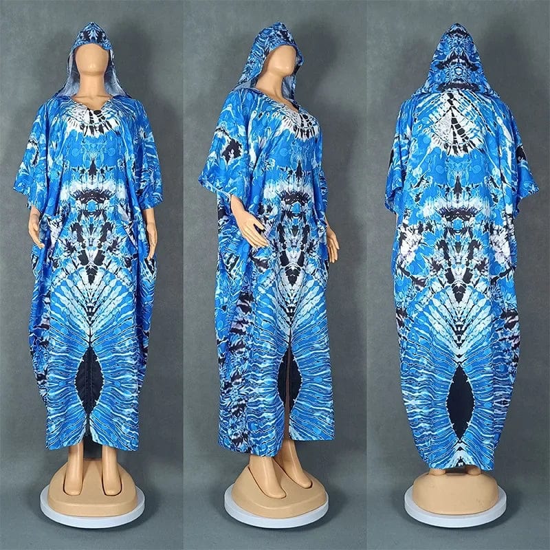 2025 African Dresses for Women Traditional Africa Clothing Dashiki Ankara Outfits Gown Abayas Robe Muslim Kaftan Maxi Long Dress - SHOWLU FASHION STORE