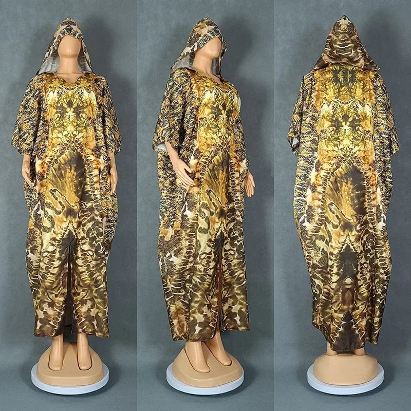 2025 African Dresses for Women Traditional Africa Clothing Dashiki Ankara Outfits Gown Abayas Robe Muslim Kaftan Maxi Long Dress - SHOWLU FASHION STORE