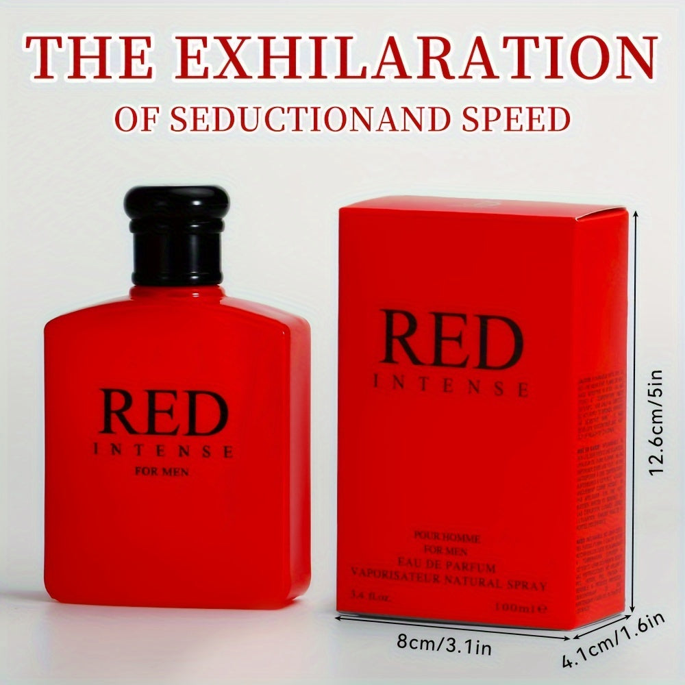 3.4 Oz Men'S Eau De Toilette Spray - Men'S Cologne - Woody & Spicy Masculine Scent - with Cranberry, Italian Lemon And Grapefruit - Medium Intensity Perfume, Valentine'S Day And Other Festivals SHOWLU FASHION STORE