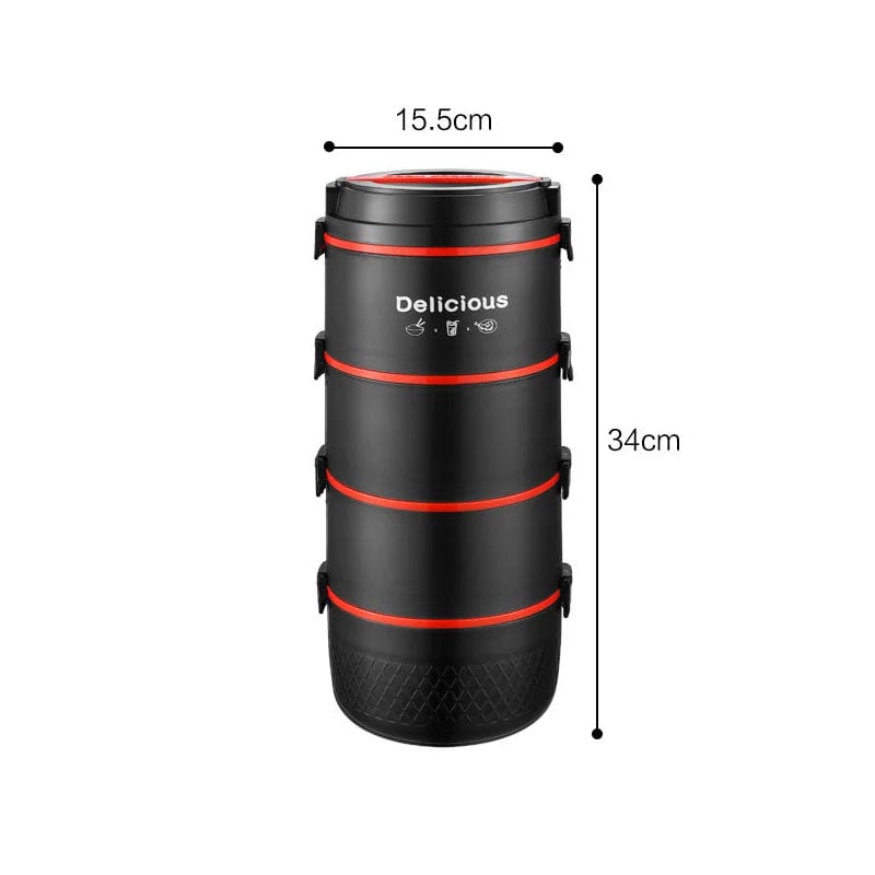 304 Stainless Steel Bento Box Microwave Safe Thermal School Child Portable Lunch Box For Kid Picnic Leakproof Food Container Set - SHOWLU FASHION STORE