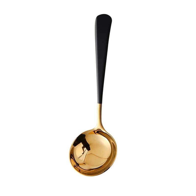 304 Stainless Steel Long Handle Soup Spoon Colander Hot Pot Ramen Scoop Bouillon Tablespoons Skimmer Kitchen Dishes Tableware - SHOWLU FASHION STORE