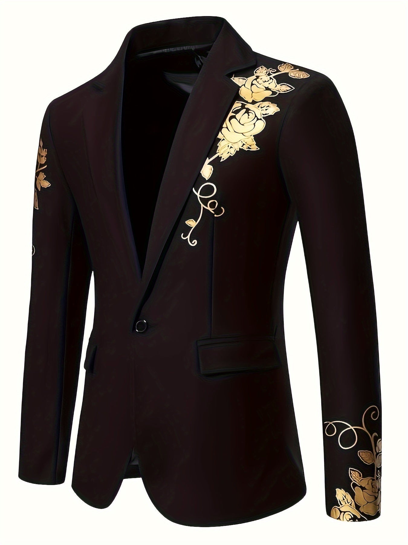 [Men's Gilded Business Suit Jacket] Foreign Trade Men's Gilded Business Suit Jacket SHOWLU FASHION STORE