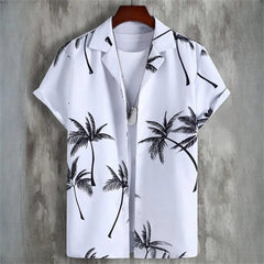 3D Printed Geometry Men's Shirts Color Block Graphics Fashion Button Short Sleeve Lapel Hawaiian Blouse shirts for men Summer - SHOWLU FASHION STORE